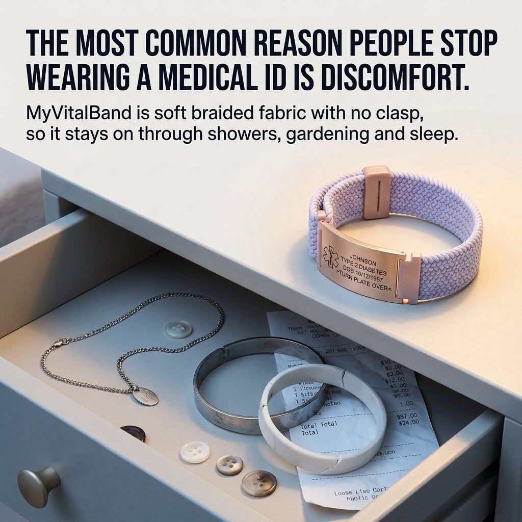 Personalized Medical ID Bracelet