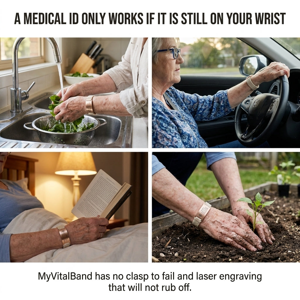 Personalized Medical ID Bracelet