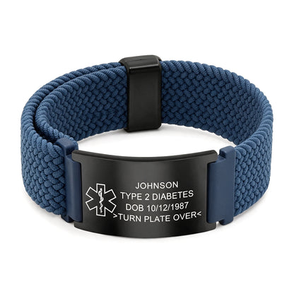 Personalized Medical ID Bracelet