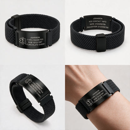 Personalized Medical ID Bracelet